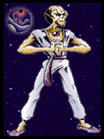 FX Fighter Other (GTE Entertainment website - character trading cards (1997)): Ashraf