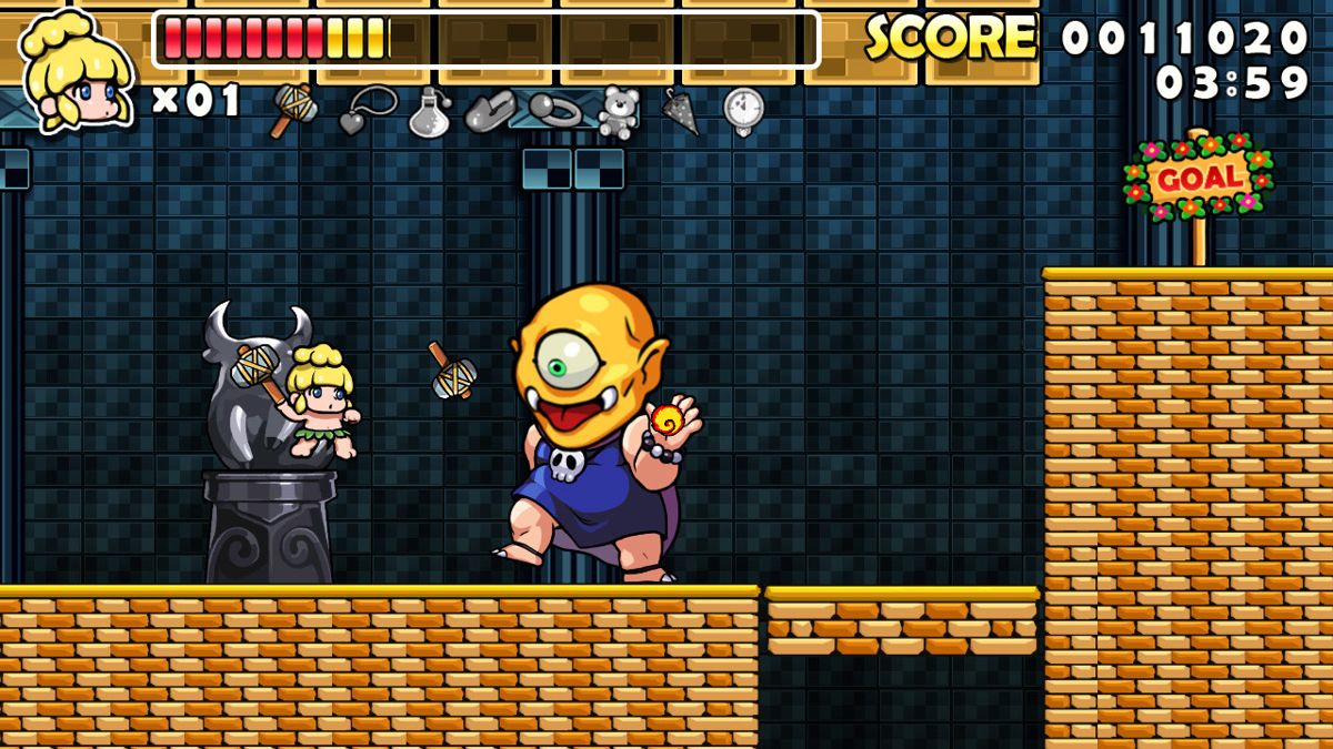 Wonder Boy Returns: Remix Screenshot (Steam)