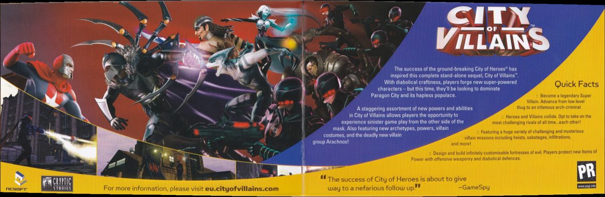 City of Villains Catalogue (Catalogue Advertisements): Play and See game catalogue