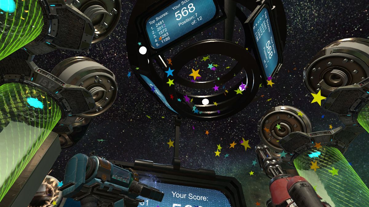 Aliens Attack VR official promotional image - MobyGames