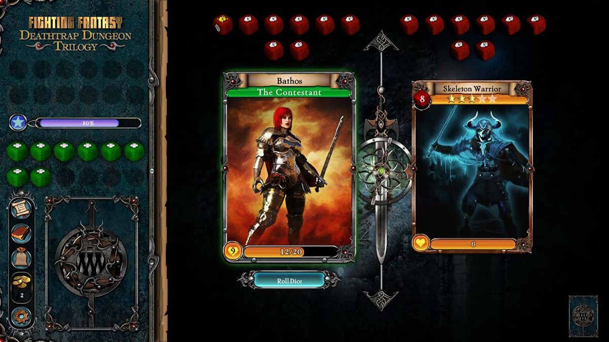 Fighting Fantasy: Legends Portal Screenshot (Nintendo.com)
