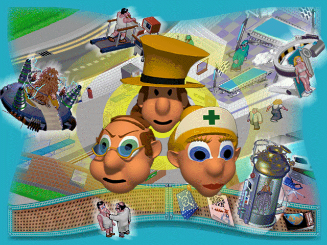 Theme Hospital Render (SCORE Magazine CD, May 1996)
