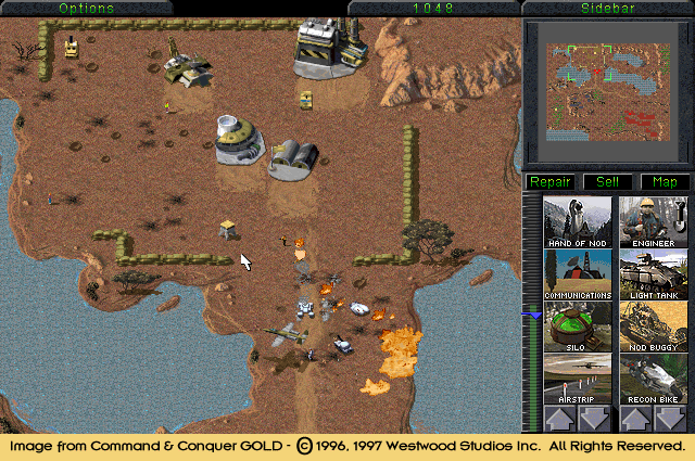 Command & Conquer Screenshot (Westwood Studios FTP site, 1997-10-27)