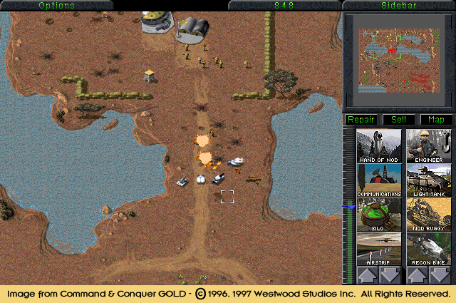 Command & Conquer Screenshot (Westwood Studios FTP site, 1997-10-27)