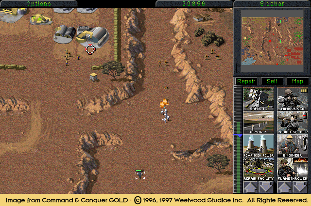 Command & Conquer Screenshot (Westwood Studios FTP site, 1997-10-27)