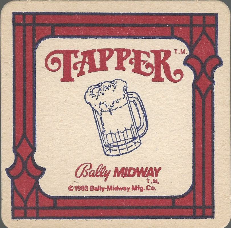 Tapper Other (Tapper coaster): Bally Midway promotional coaster