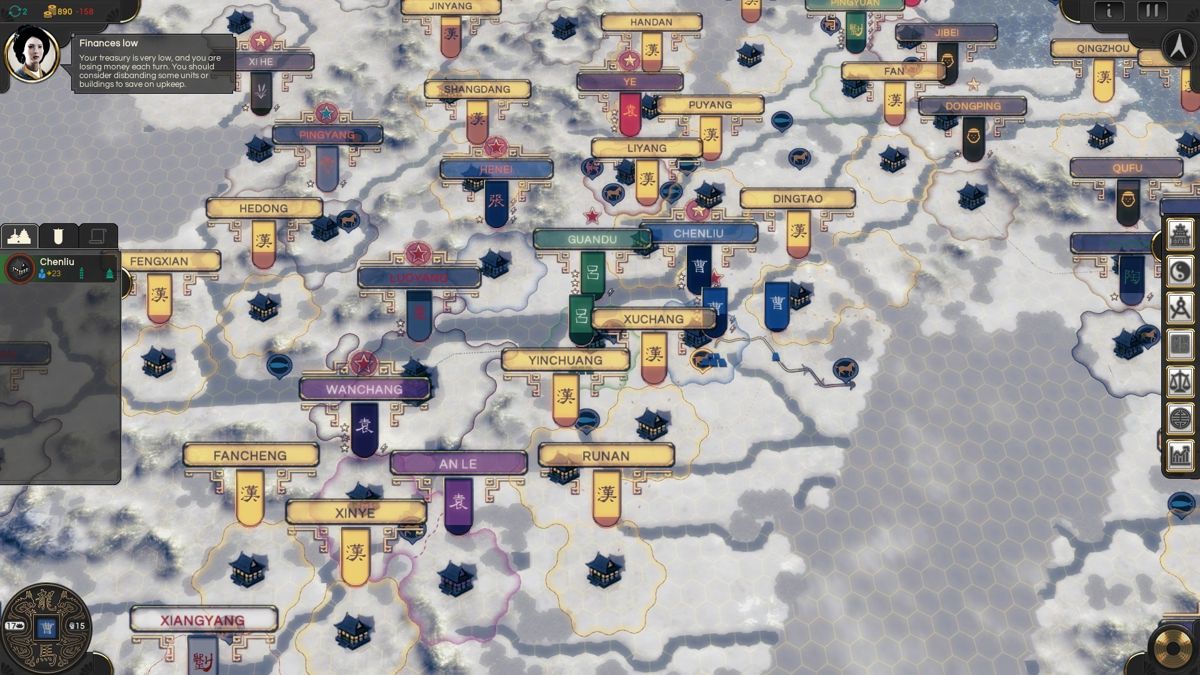 Oriental Empires: Three Kingdoms Screenshot (Steam)