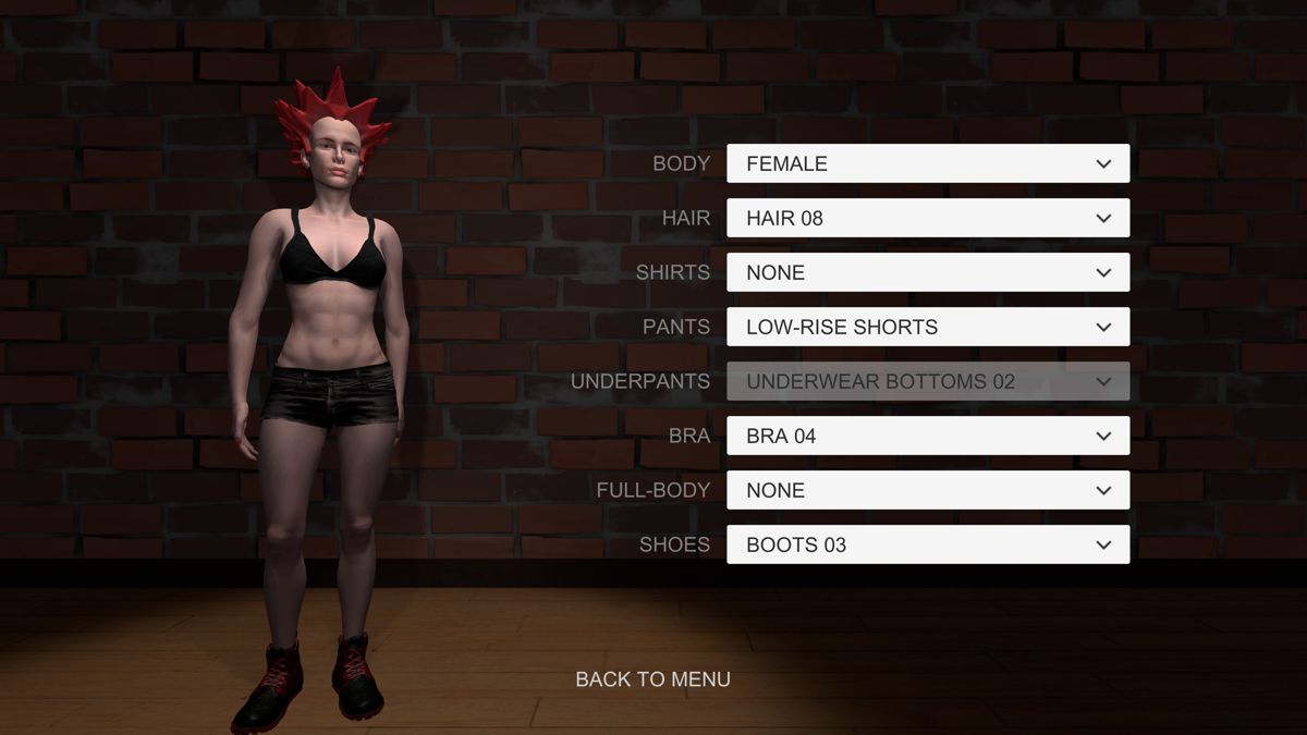 Hand Simulator Screenshot (These images accompany patch released on Steam): Now everyone can customize their character. The amount of clothing is still small, but we will work on increasing. Dec 20 2018 : Character customization