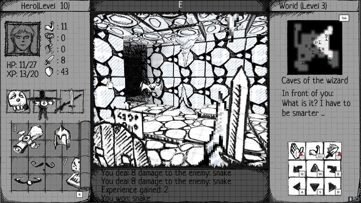 Drawngeon: Dungeons of Ink and Paper Screenshot (Steam)