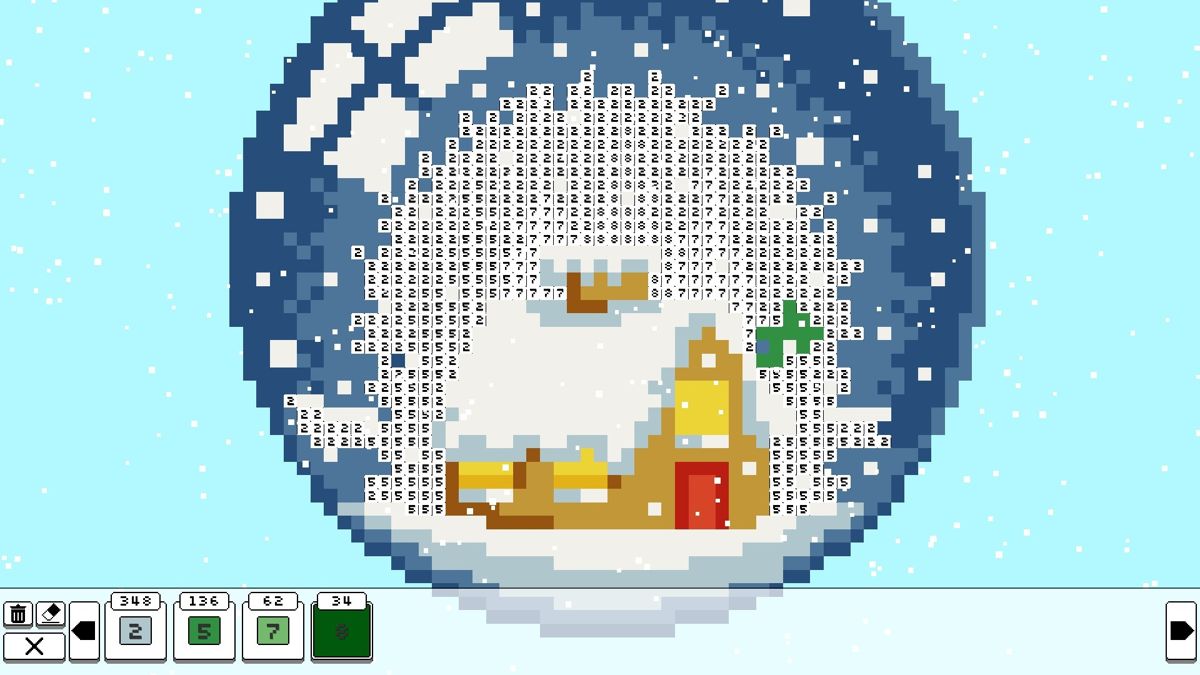 Coloring Pixels: Advent Pack Screenshot (Steam)