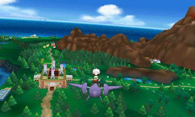 Pokémon Omega Ruby Screenshot (Fly Freely through the Skies!)