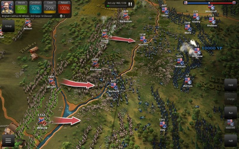 Ultimate General: Gettysburg Screenshot (Mac App Store)