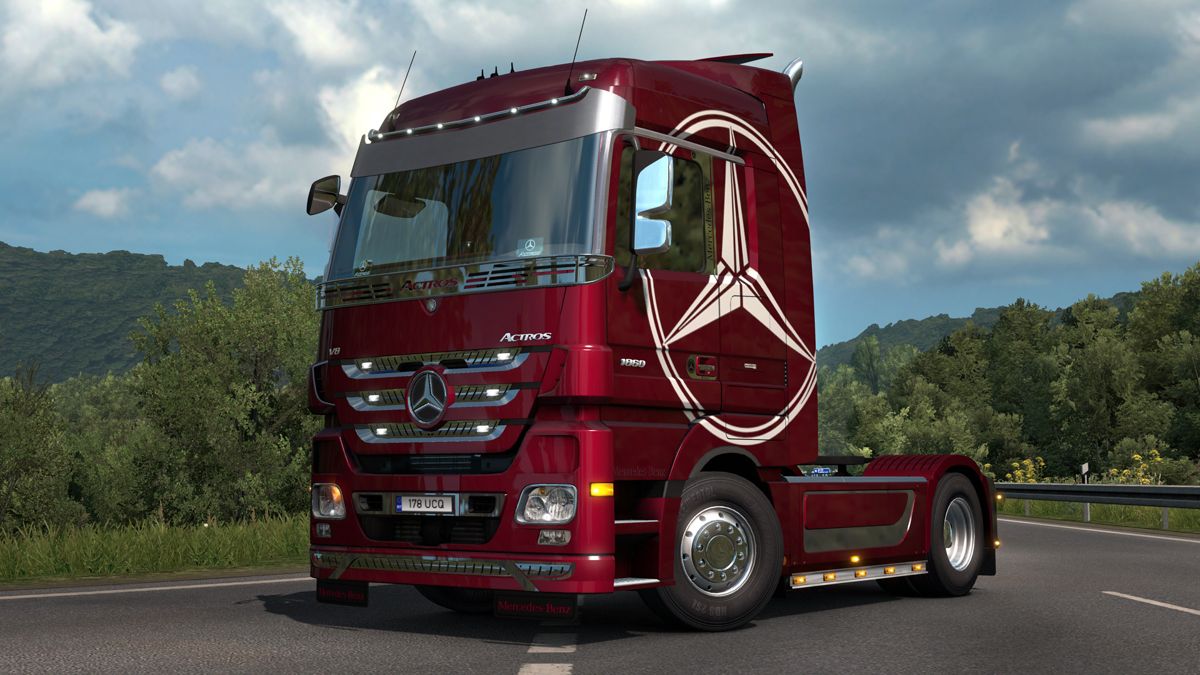 Euro Truck Simulator 2: Actros Tuning Pack Screenshot (Steam)