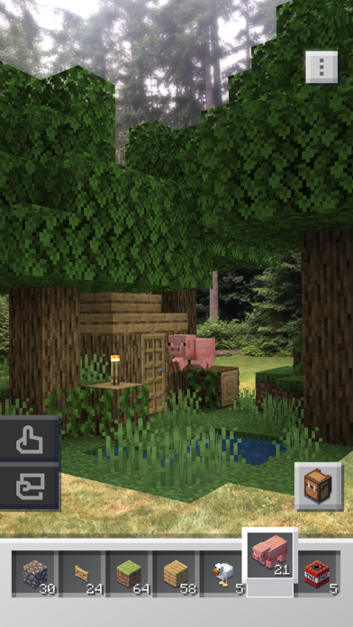 Minecraft Earth Screenshot (iTunes Store)