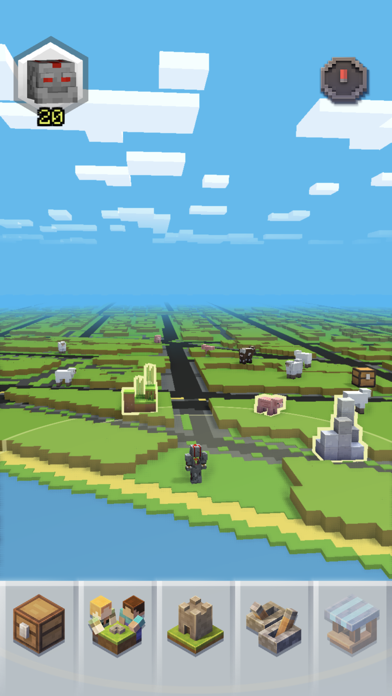 Minecraft Earth Screenshot (iTunes Store)