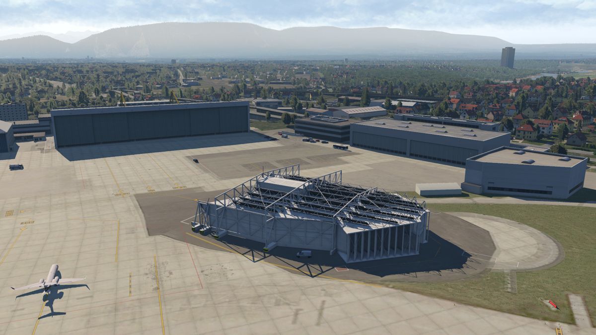 X-Plane 11: Airport Genf Screenshot (Steam)