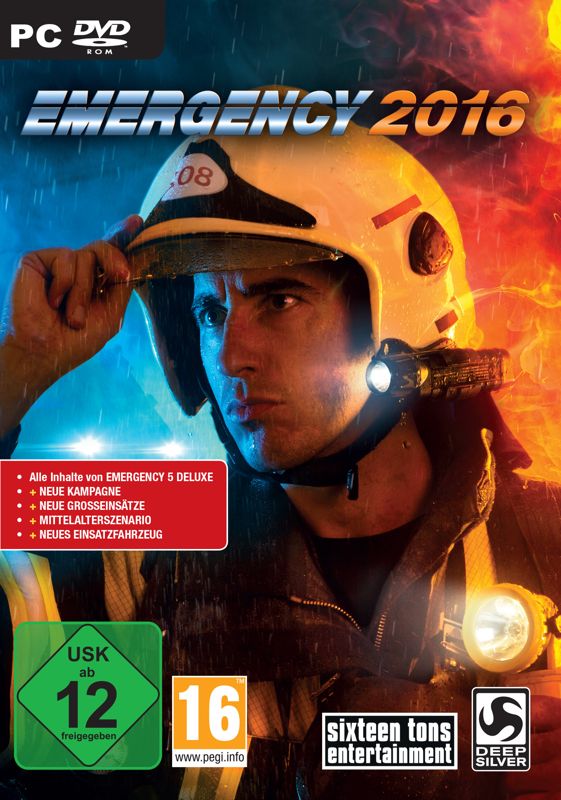 Emergency 2016 Other (Retail Cover (Germany)): Retail Cover (Germany) The cover of the retail version