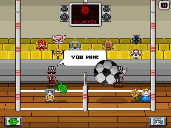 Pixel Volley Screenshot (iTunes Store)
