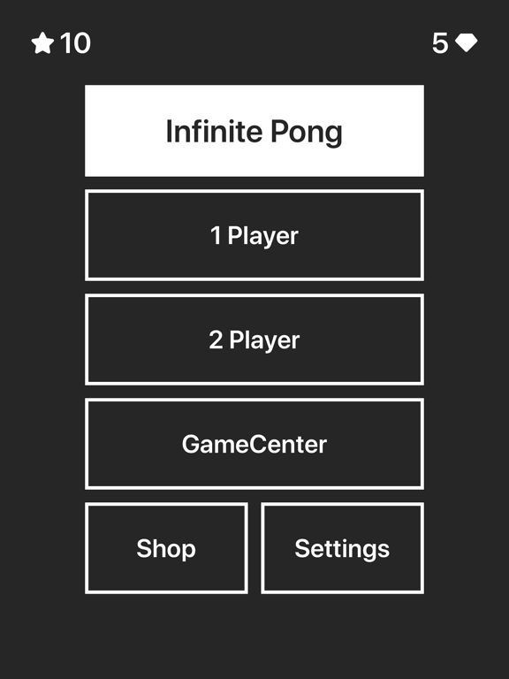 Infinite Pong Screenshot (iTunes Store)