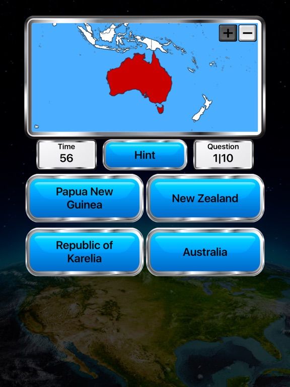 World Geography Screenshot (iTunes Store)