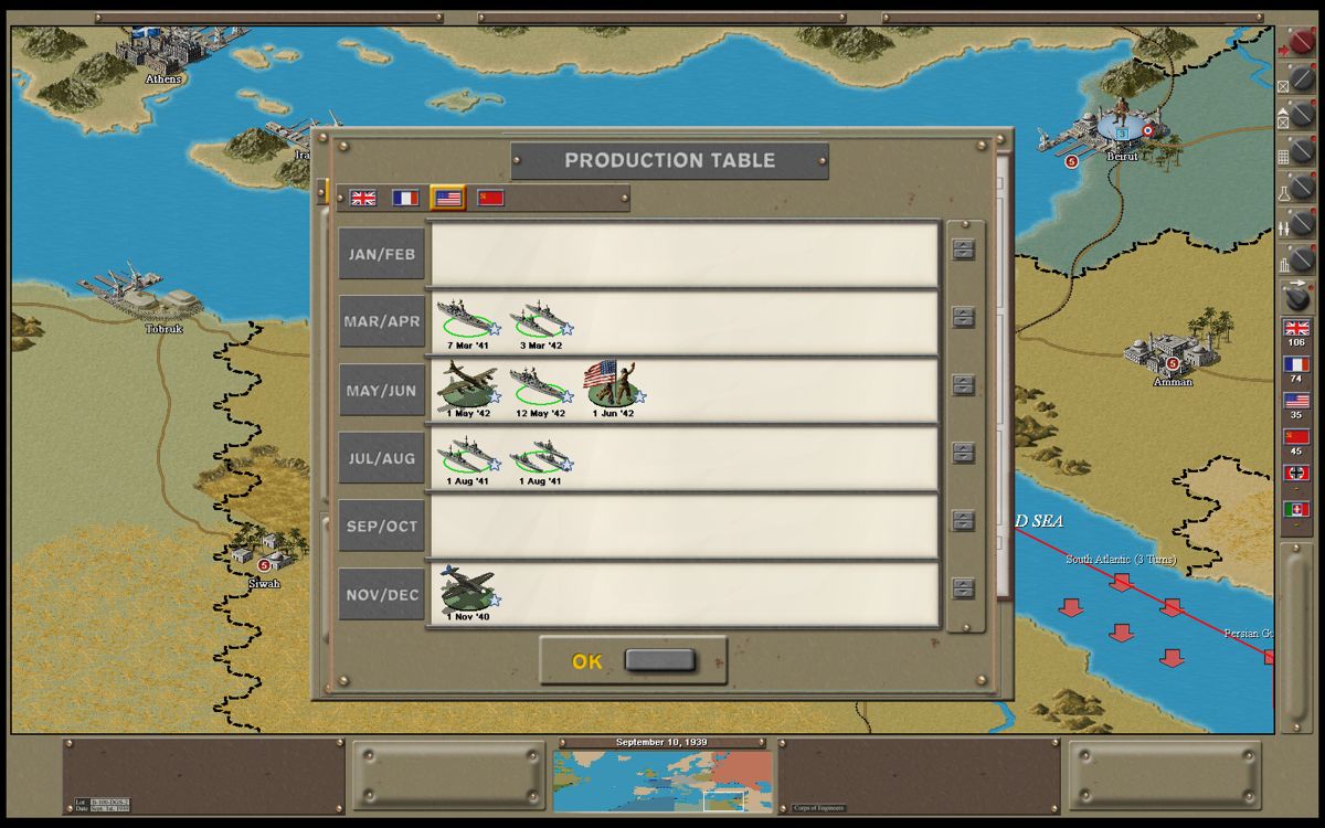 Classic Strategic Command: World War II Screenshot (Steam)