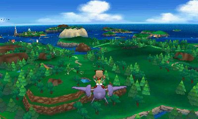 Pokémon Omega Ruby Screenshot (Fly Freely through the Skies!)