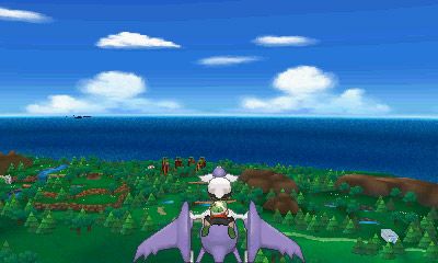 Pokémon Omega Ruby Screenshot (Fly Freely through the Skies!)