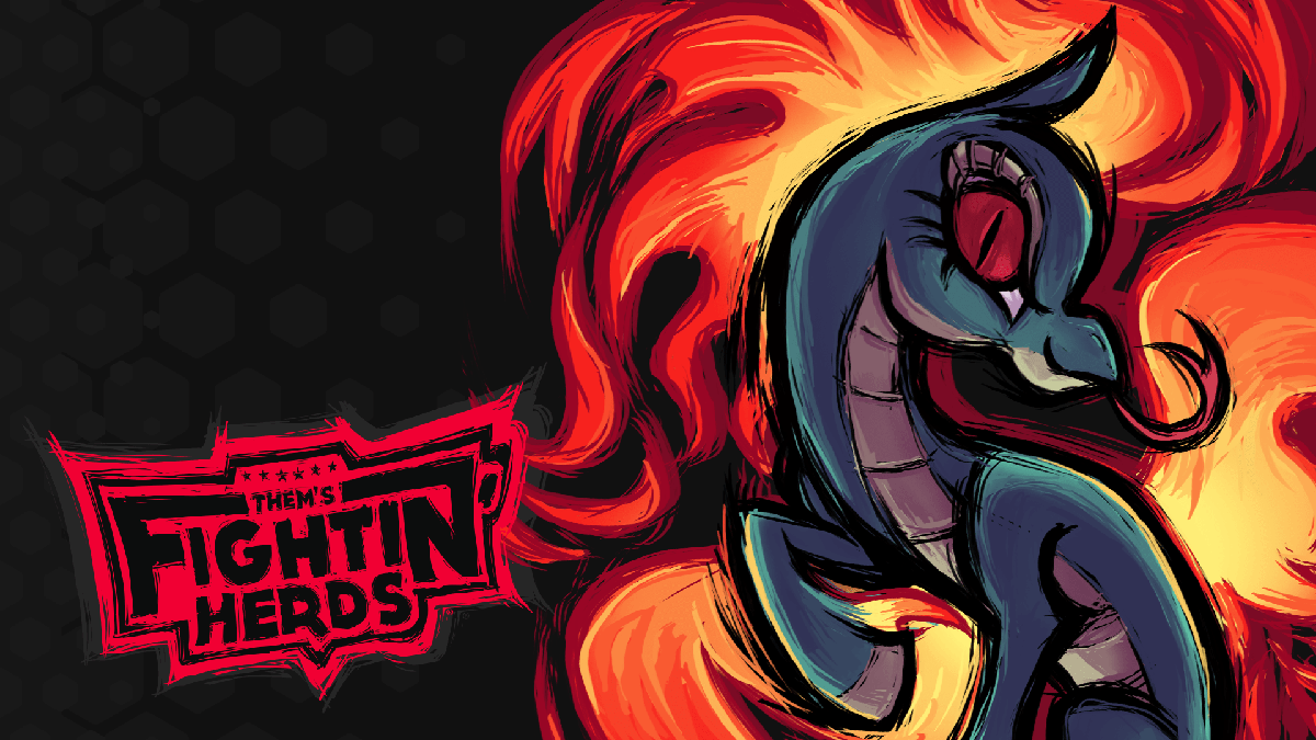 Them's Fightin' Herds Wallpaper (Official desktop backgrounds): Tianhuo background 1920x1080