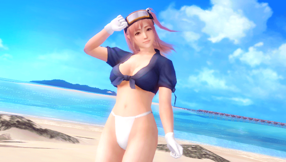 Dead or Alive: Xtreme 3 - Fortune: The winning design from the swimsuit contest (Honoka) Screenshot (PlayStation Store)