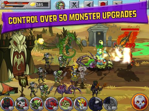 Monster Wars Screenshot (iTunes Store, iPad (archived - April 03, 2014))