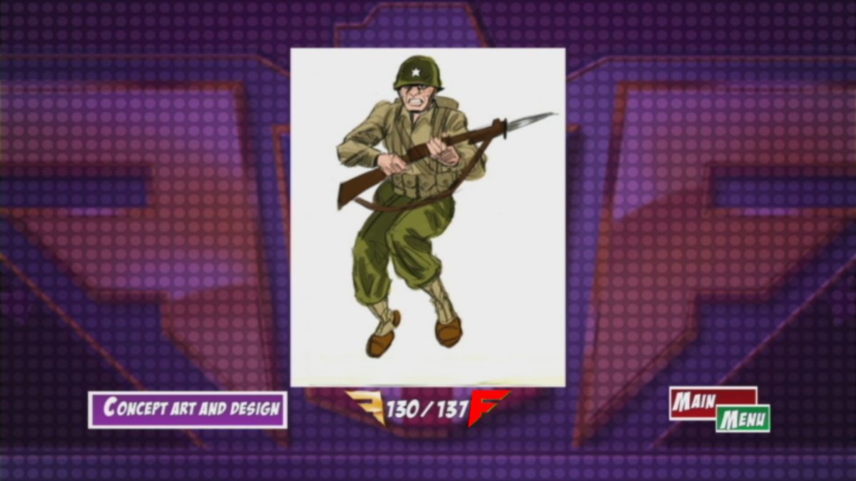 Freedom Force vs The 3rd Reich Screenshot (Bonus disc concept art (2005))