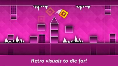 Geometry Pixel Rush & Dash Screenshot (iTunes Store)