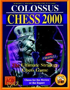 Colossus Chess 2000 Other (Guildhall Leisure on-disc catalogue, 1998): Colossus Chess 2000 Cover image for Colossus Chess 2000, priced at £14.99
