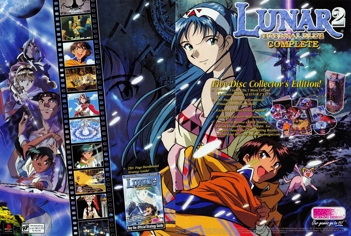 Lunar 2: Eternal Blue - Complete official promotional image