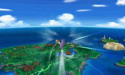 Pokémon Omega Ruby Screenshot (Fly Freely through the Skies!): You can perform tricks midair!