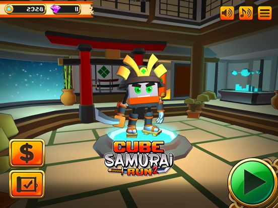 Cube Samurai: Run² Screenshot (iTunes Store)