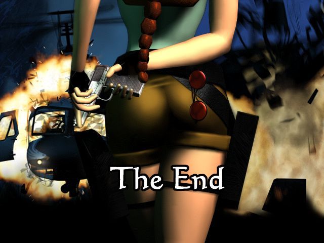 Tomb Raider: The Lost Artifact Screenshot (Images from the 'Premier Collection' release (2000)): THEEND