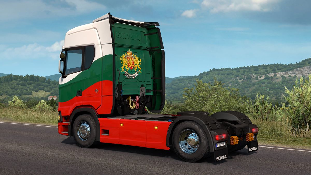 Euro Truck Simulator 2: Bulgarian Paint Jobs Screenshot (Steam)