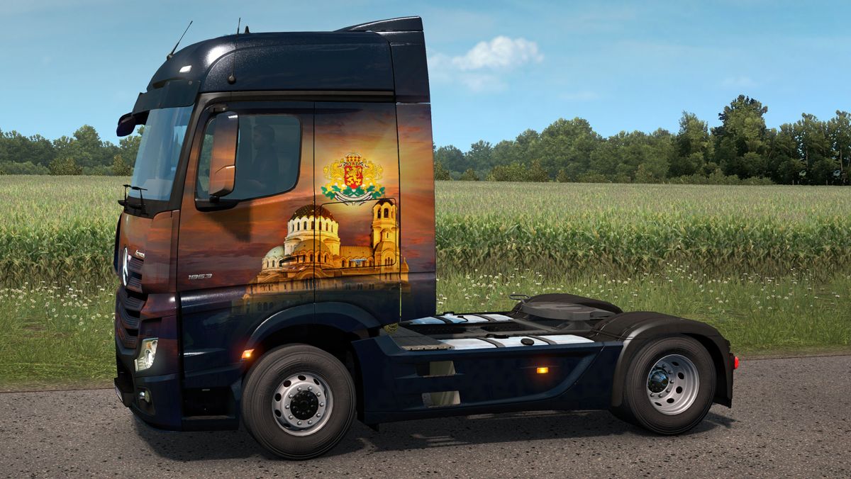 Euro Truck Simulator 2: Bulgarian Paint Jobs Screenshot (Steam)