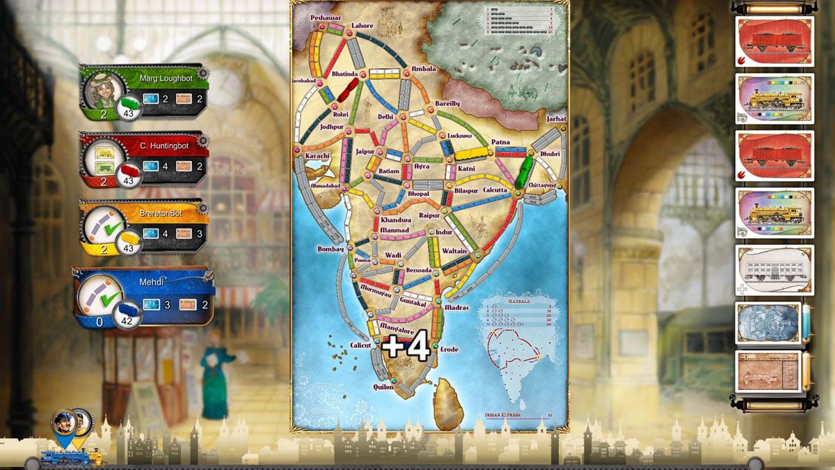 Ticket To Ride: First Class Pack Screenshot (PlayStation Store)