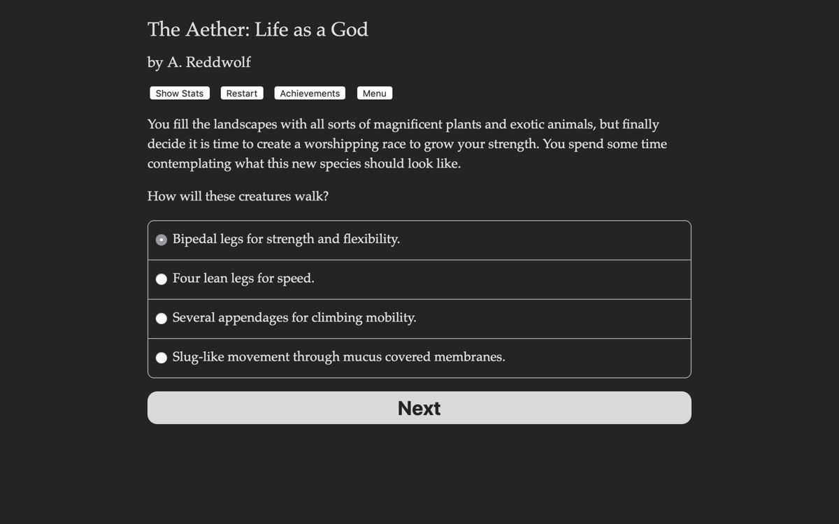 The Aether: Life as a God Screenshot (Steam)