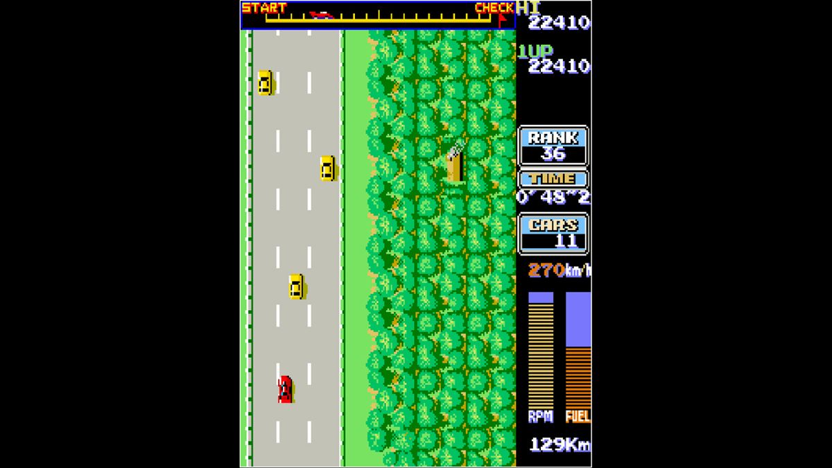Road Fighter Screenshot (Nintendo.com)