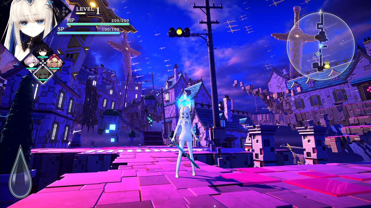 Crystar: Rei's Comic Outfit Screenshot (PlayStation Store)