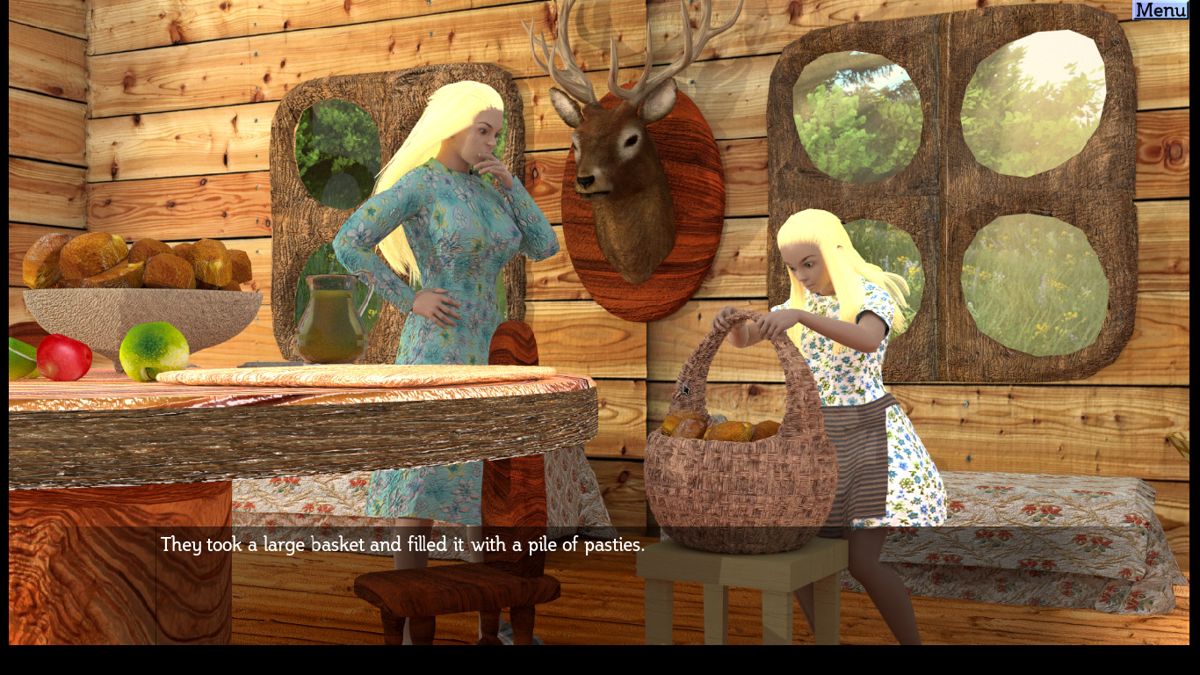 Non-Linear Text Quests: Return of Red Riding Hood Enhanced Edition Screenshot (Steam)