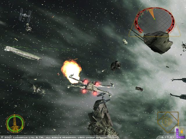 Star Wars: Rogue Squadron II - Rogue Leader Screenshot (Official Web Site (2003)): Mission: Ison Corridor Ambush