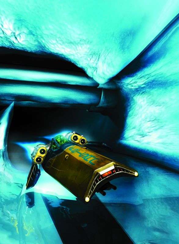 WipEout Fusion Render (PlayStation 2 Monthly Artwork Disc 7 (October 2001)): Ice Cave