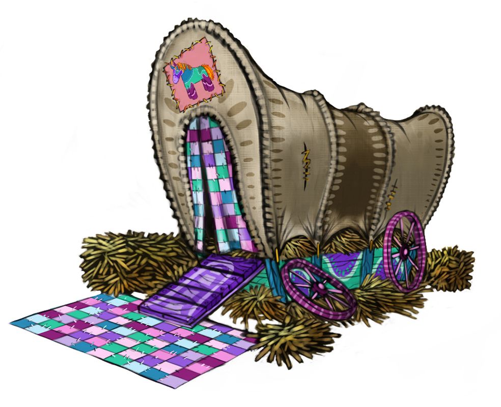 Viva Piñata Concept Art (Viva Piñata 2006 Media Tool Kit): Horse House