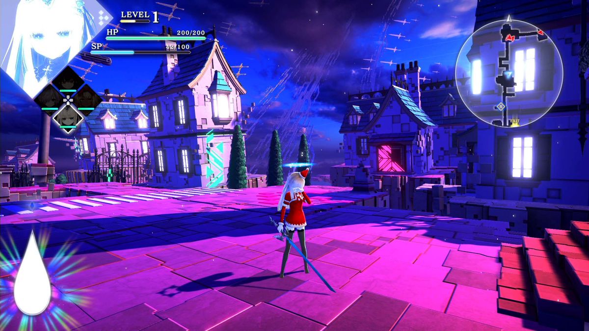 Crystar: Rei's Santa Costume Screenshot (PlayStation Store)