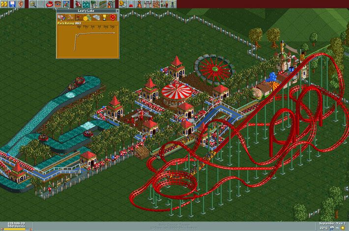RollerCoaster Tycoon: Gold Edition Screenshot (GOG.com)