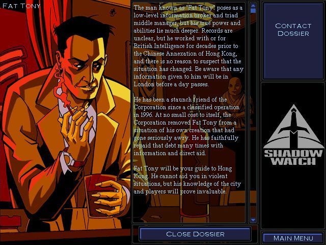 Shadow Watch Screenshot (GOG.com)
